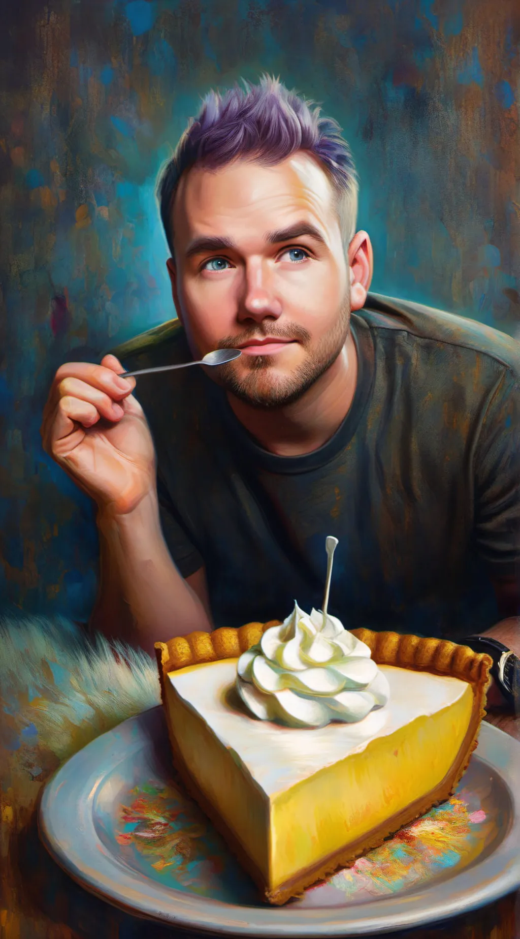 ai character: Scott frenzle background