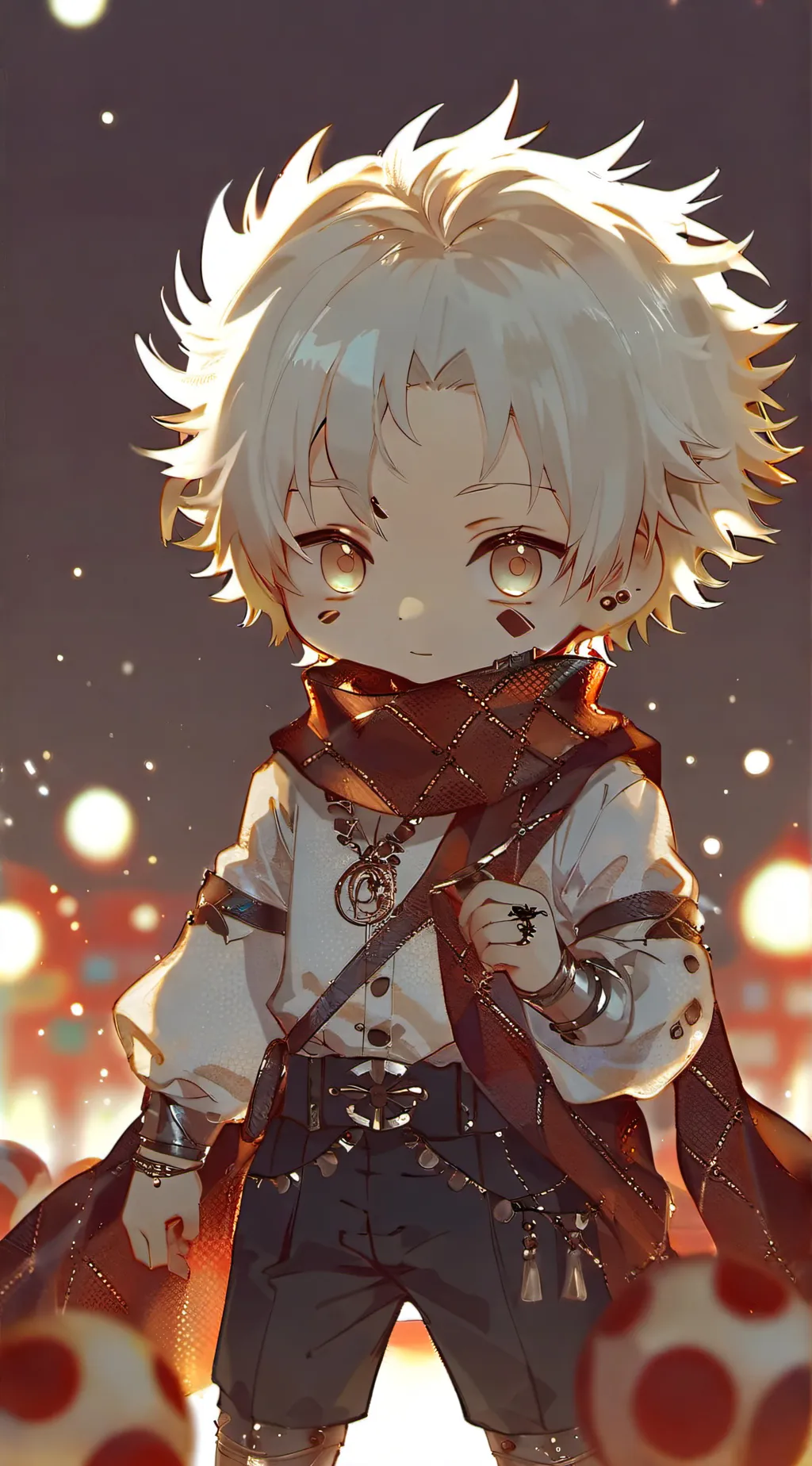 ai character: BABY BAKUGOU background