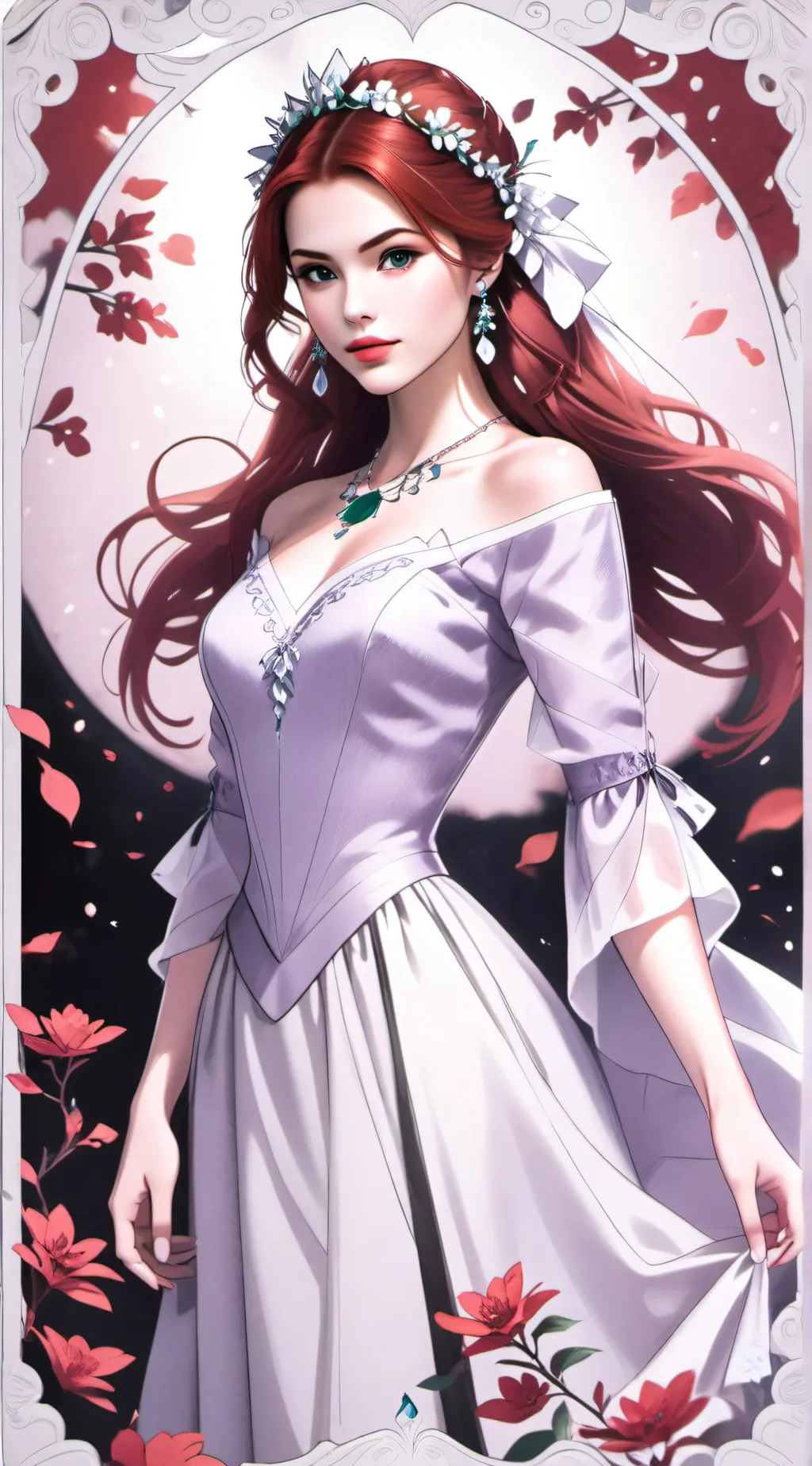 ai character: Grace background