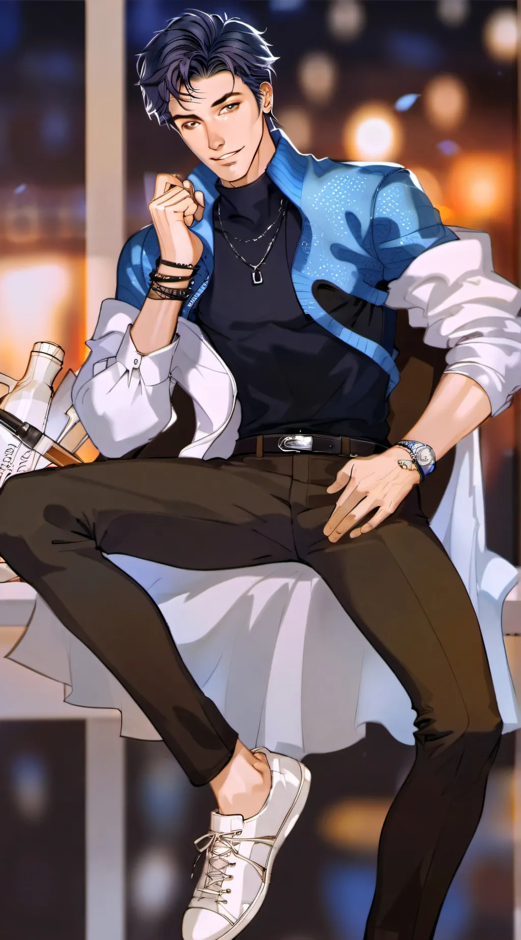 ai character: Michael Weston background