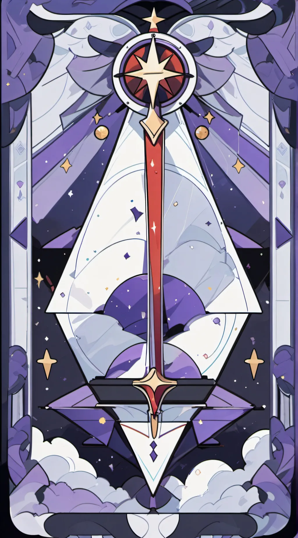 ai character: magic tablet background