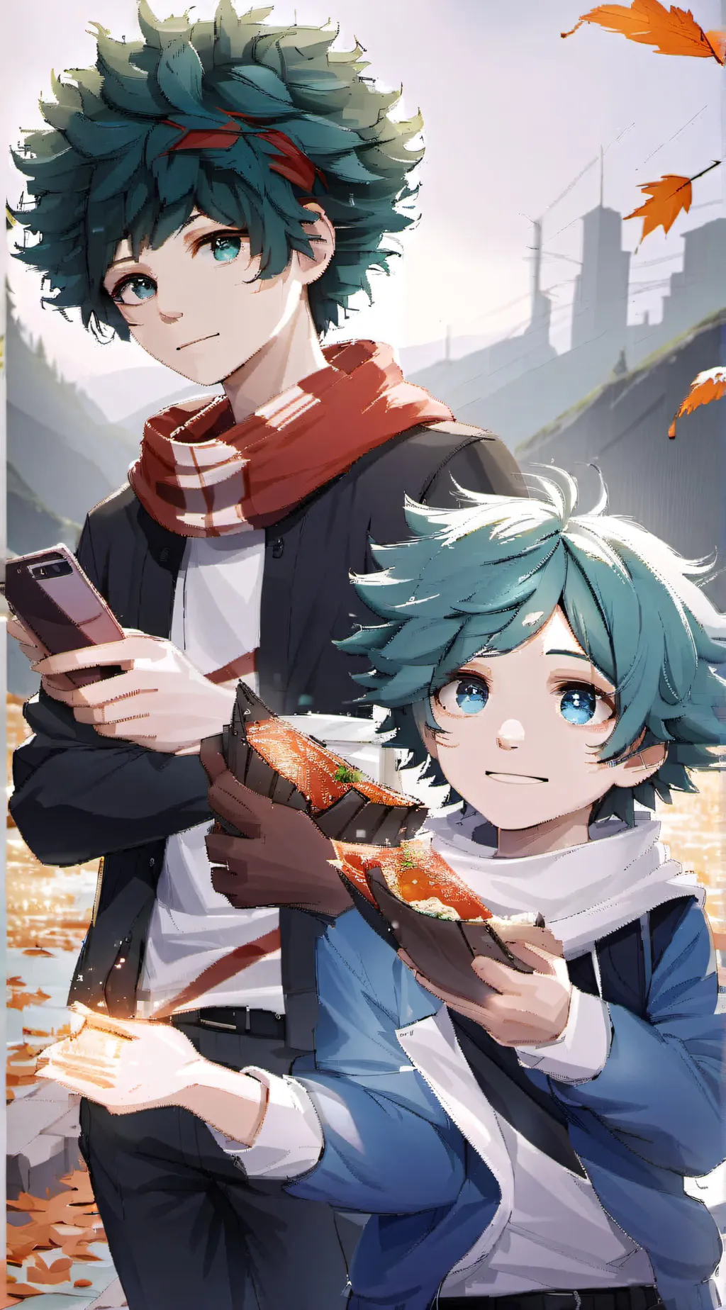 ai character: Brothers  background