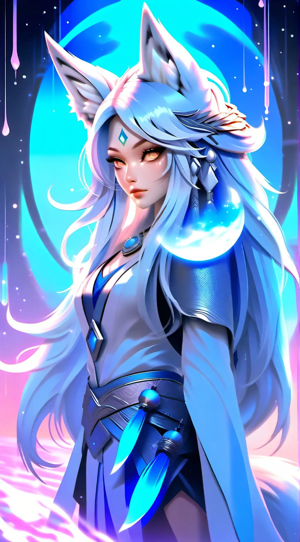 ai character: Rendia background