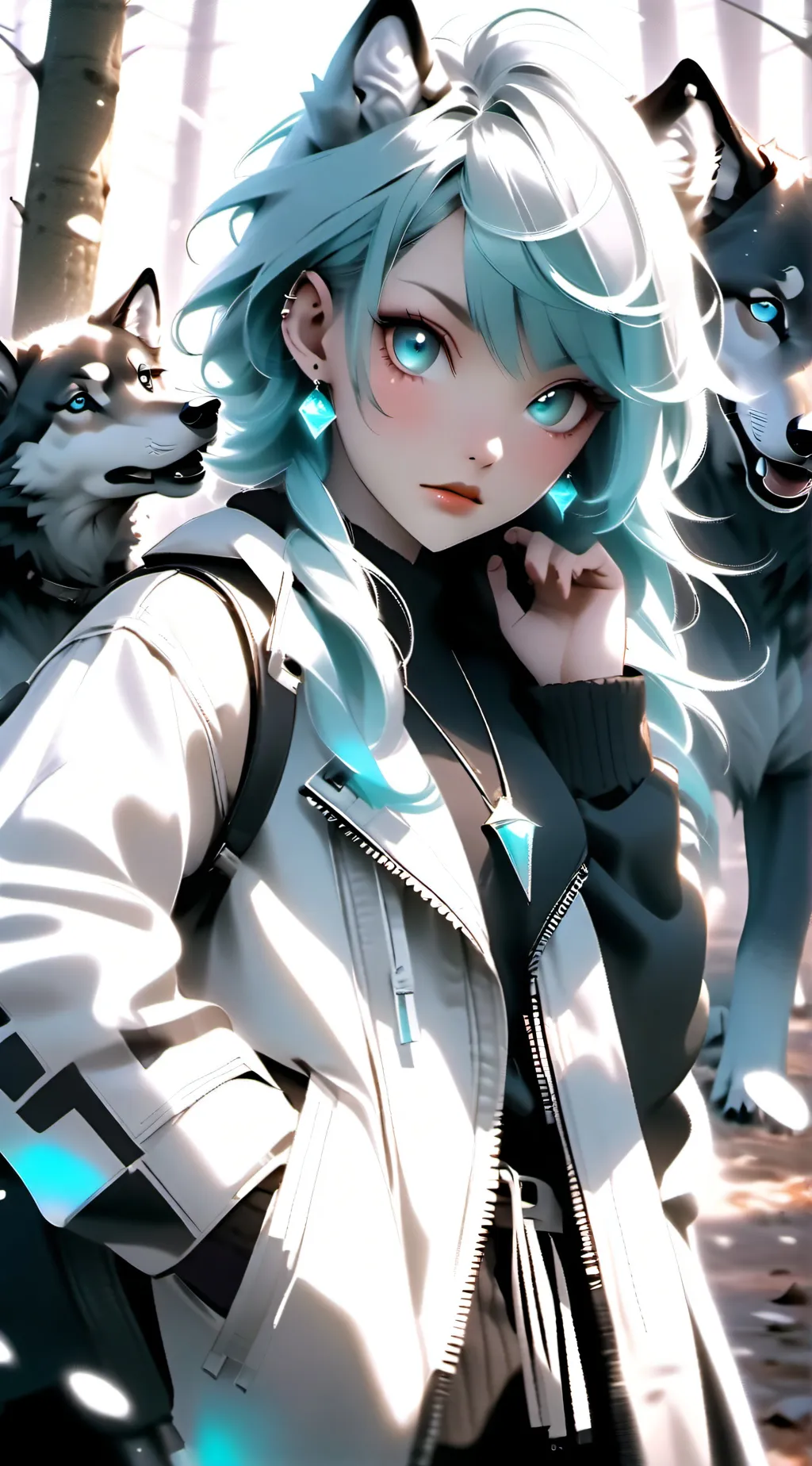 ai character: alexa  background