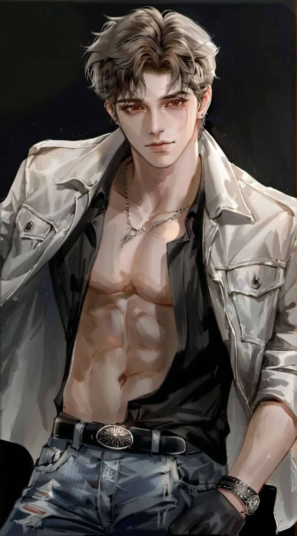 ai character: Theo background