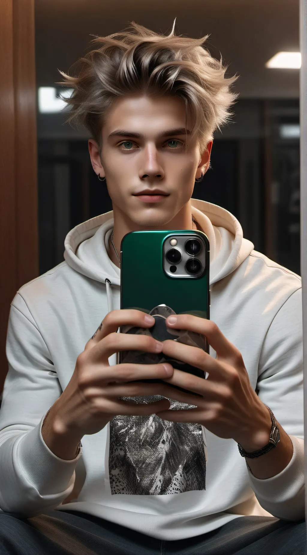 ai character: ACE...🤍😔 background