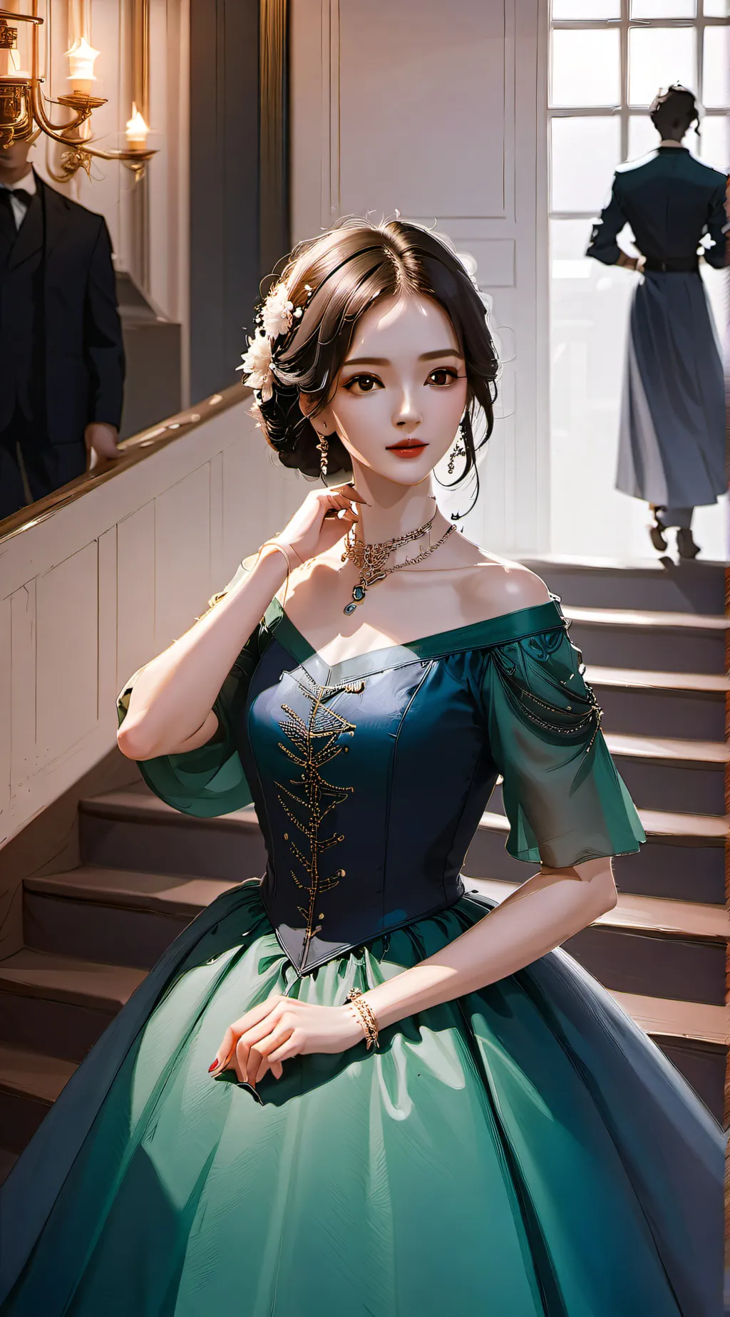 ai character: Sophia background