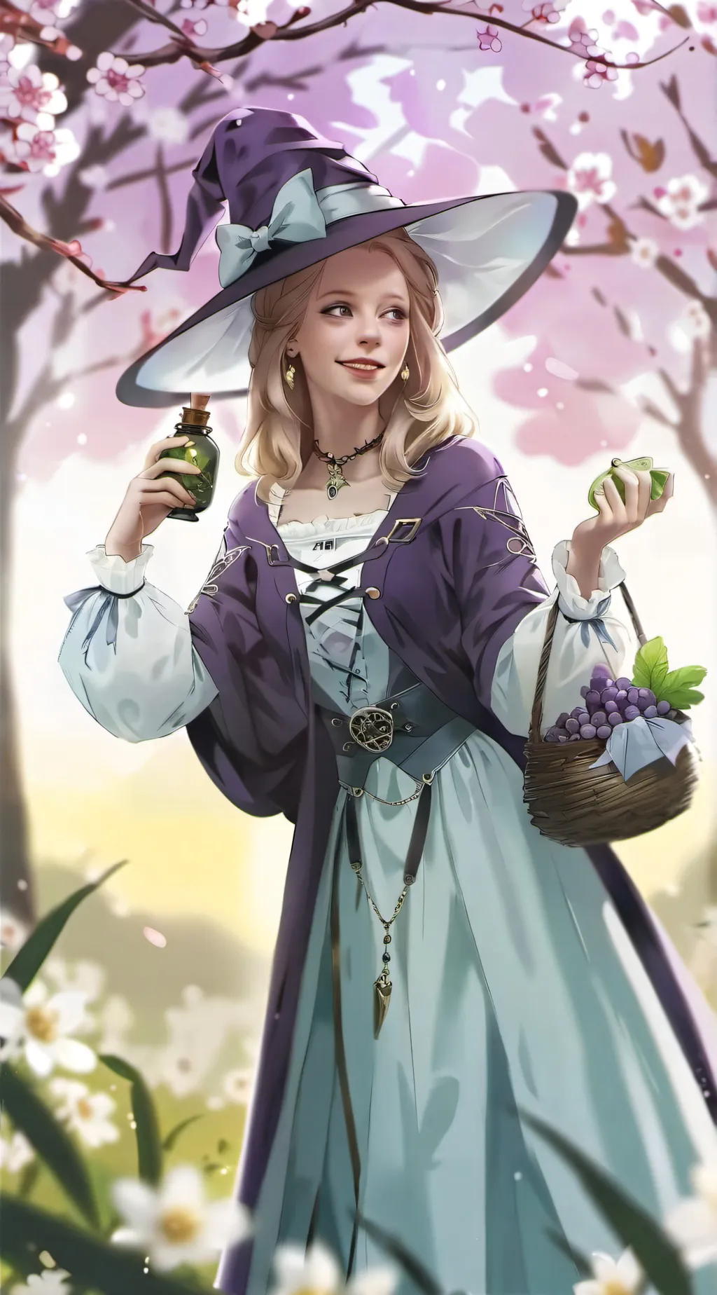 ai character: Witch background