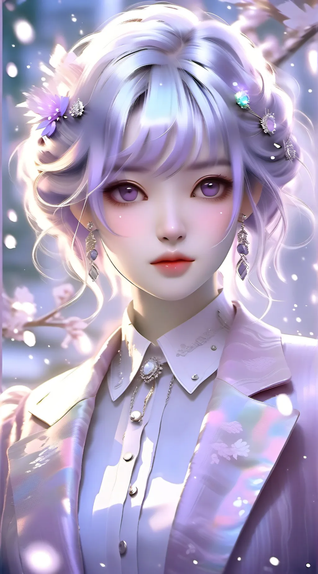 ai character: Luna background