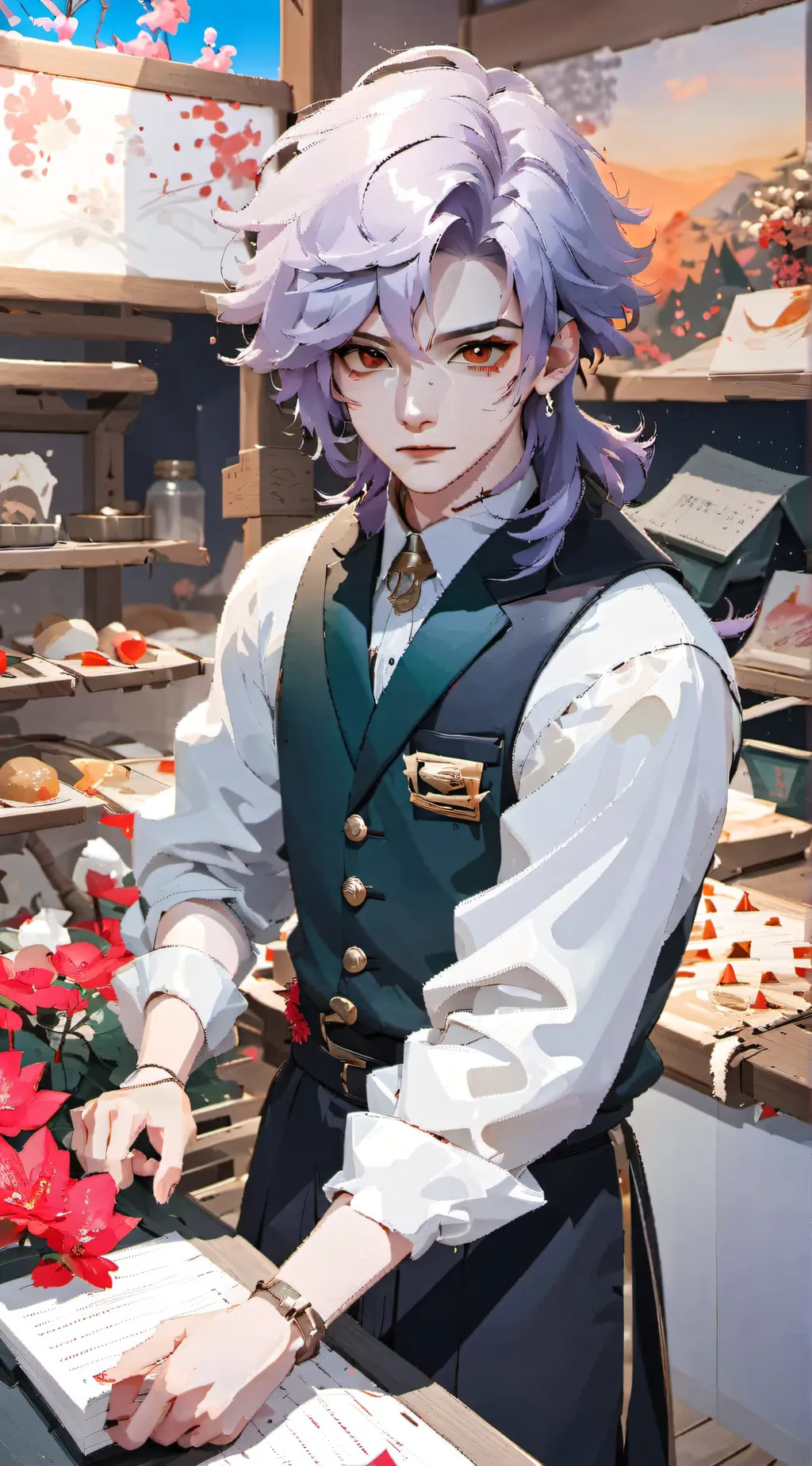 ai character: luk background