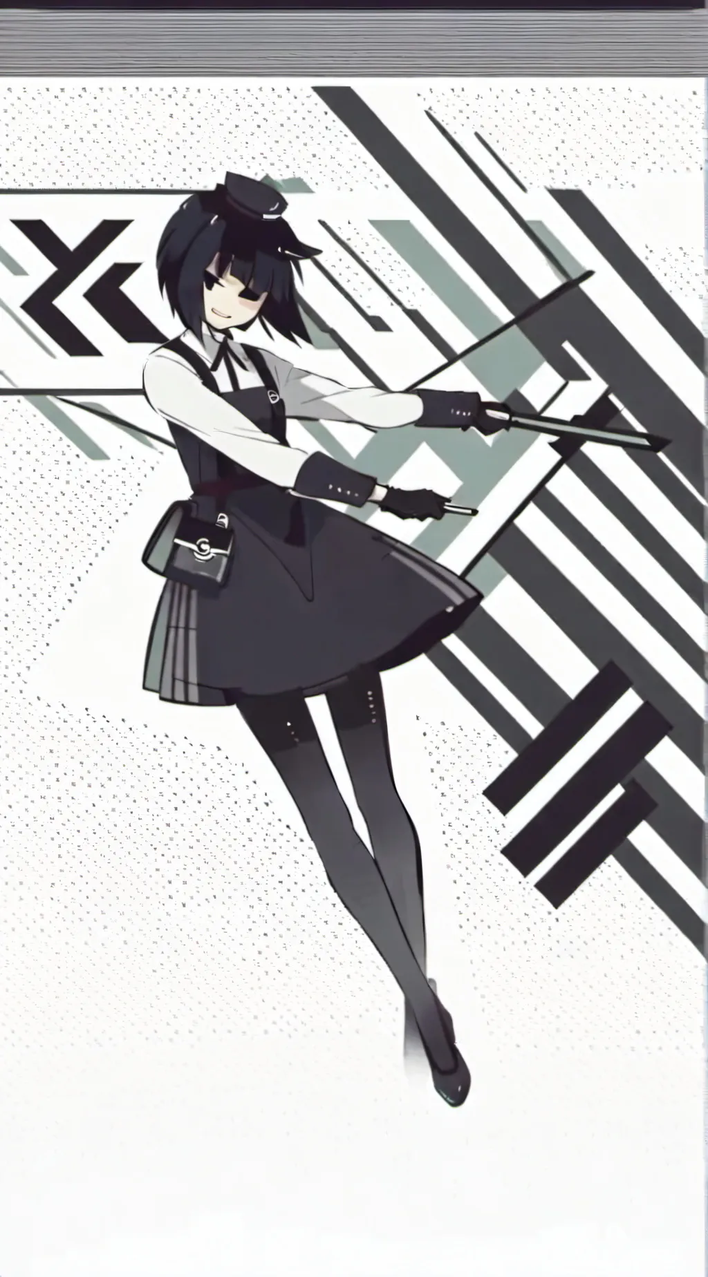 ai character: Miss Bloomie background