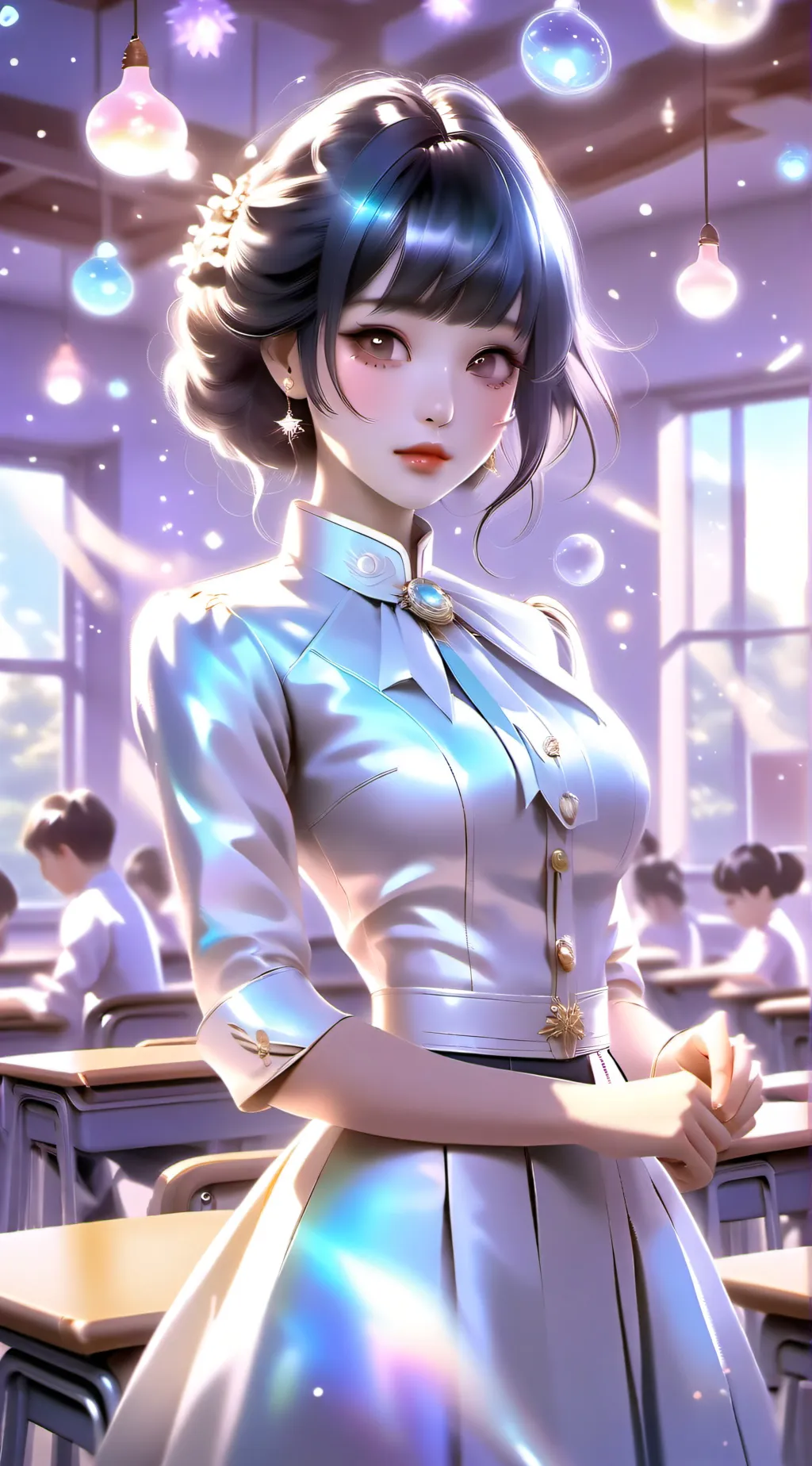 ai character: chesy background