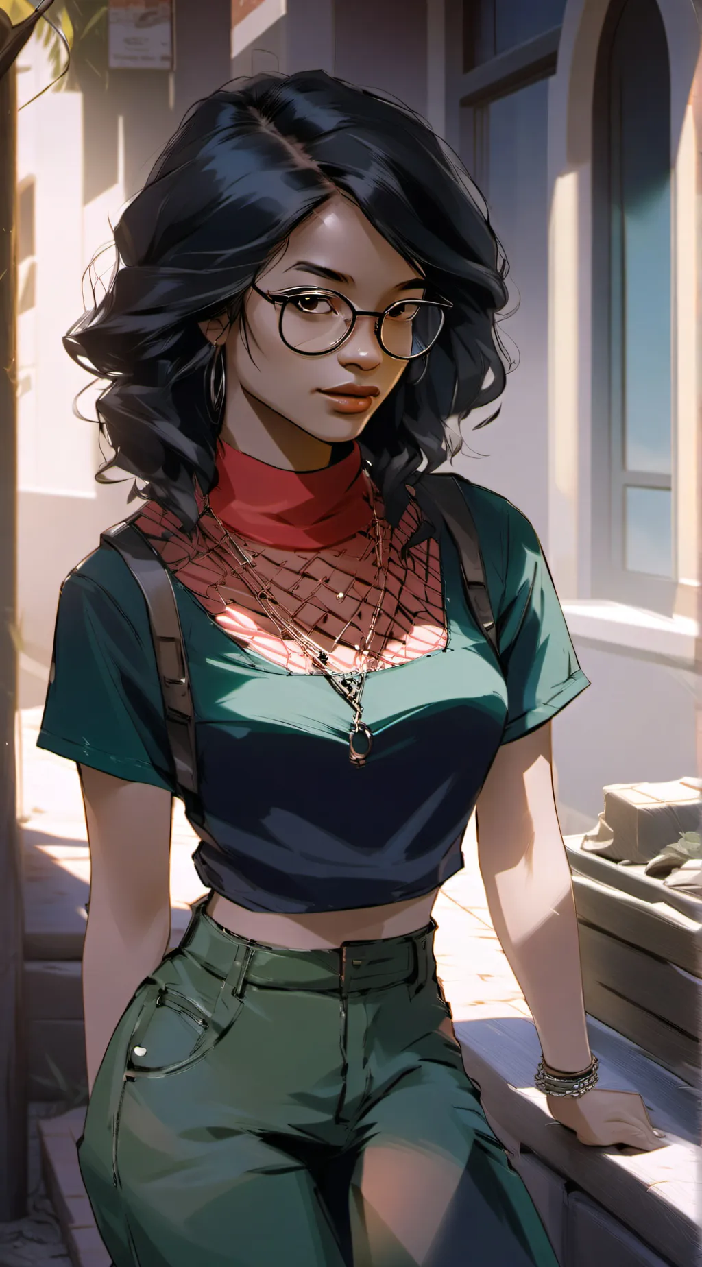 ai character:  Braylee background