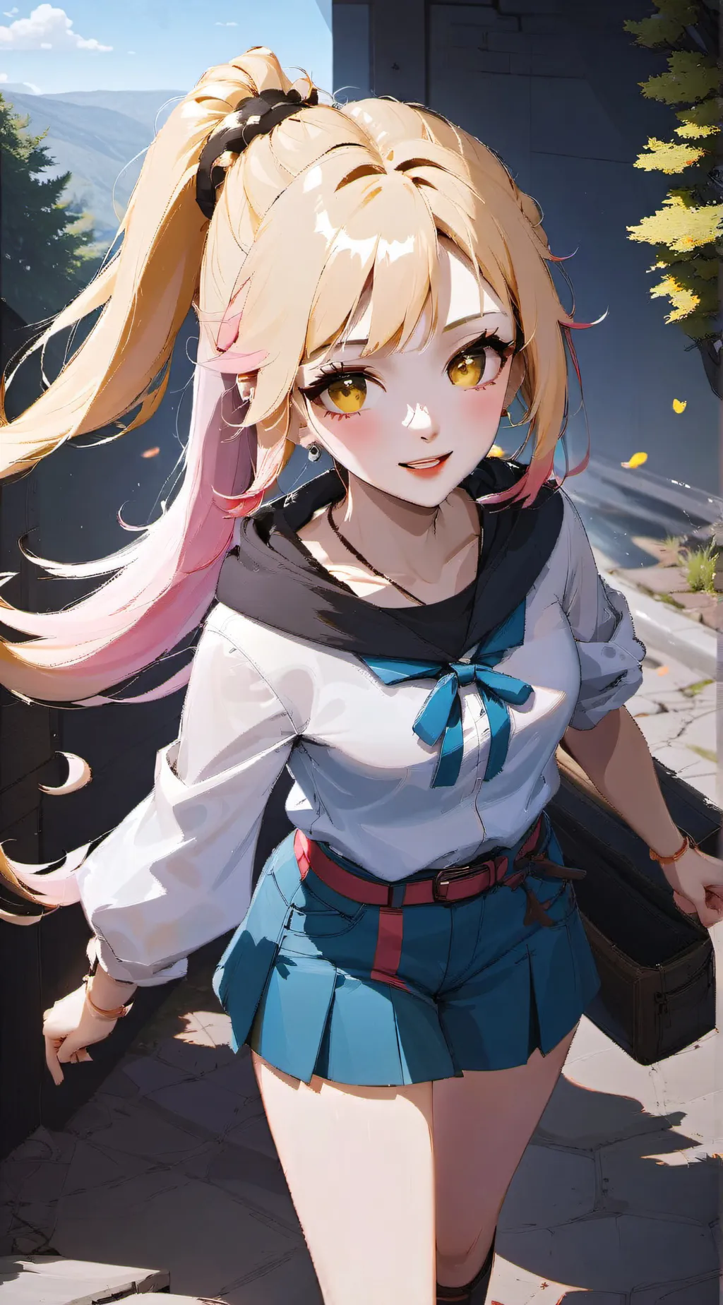 ai character: Blaire background