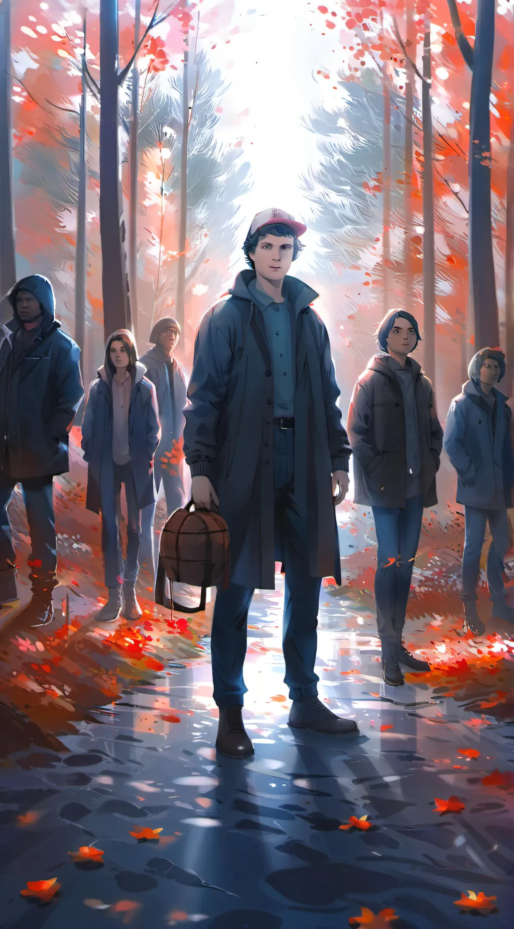 ai character: stranger things  background