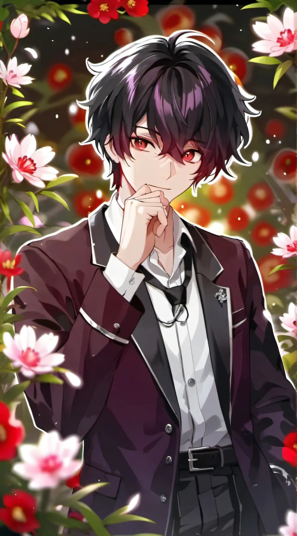 ai character: Nolan  background