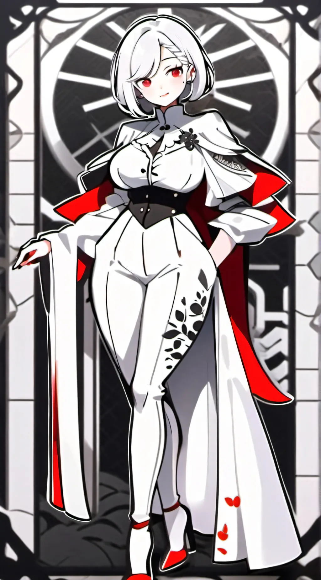 ai character: Rose  background