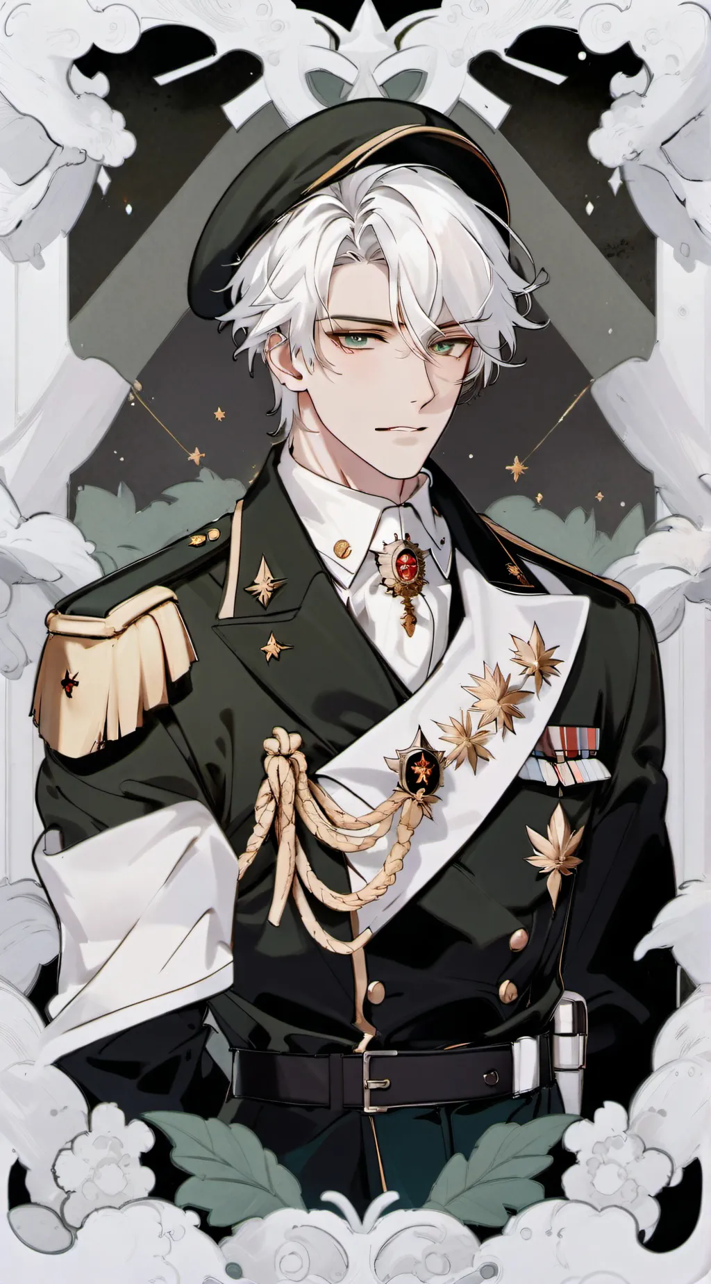 ai character: Leo Winters  background