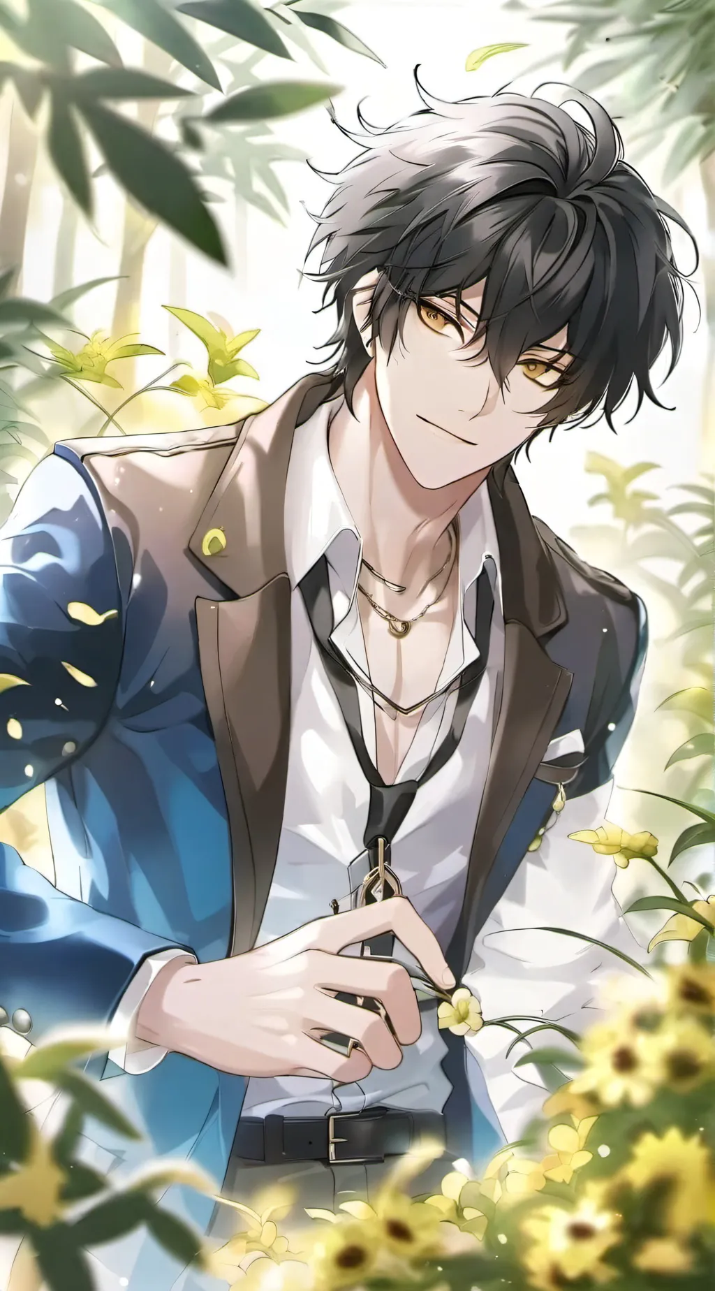 ai character: ashton background