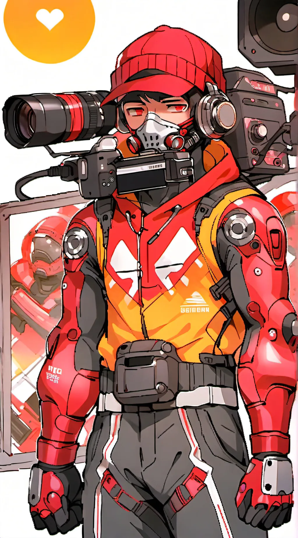 ai character: titán speaker man background