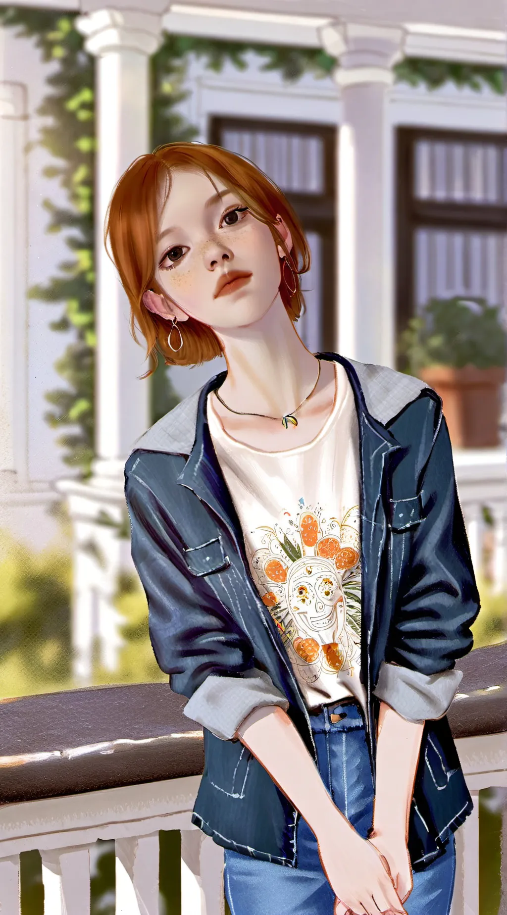 ai character: Ashlynn  background