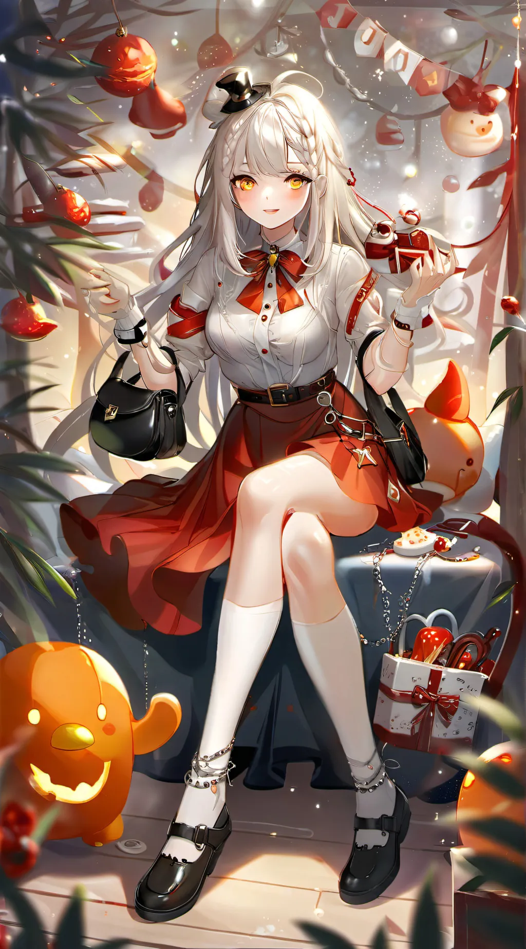 ai character: Lilly background