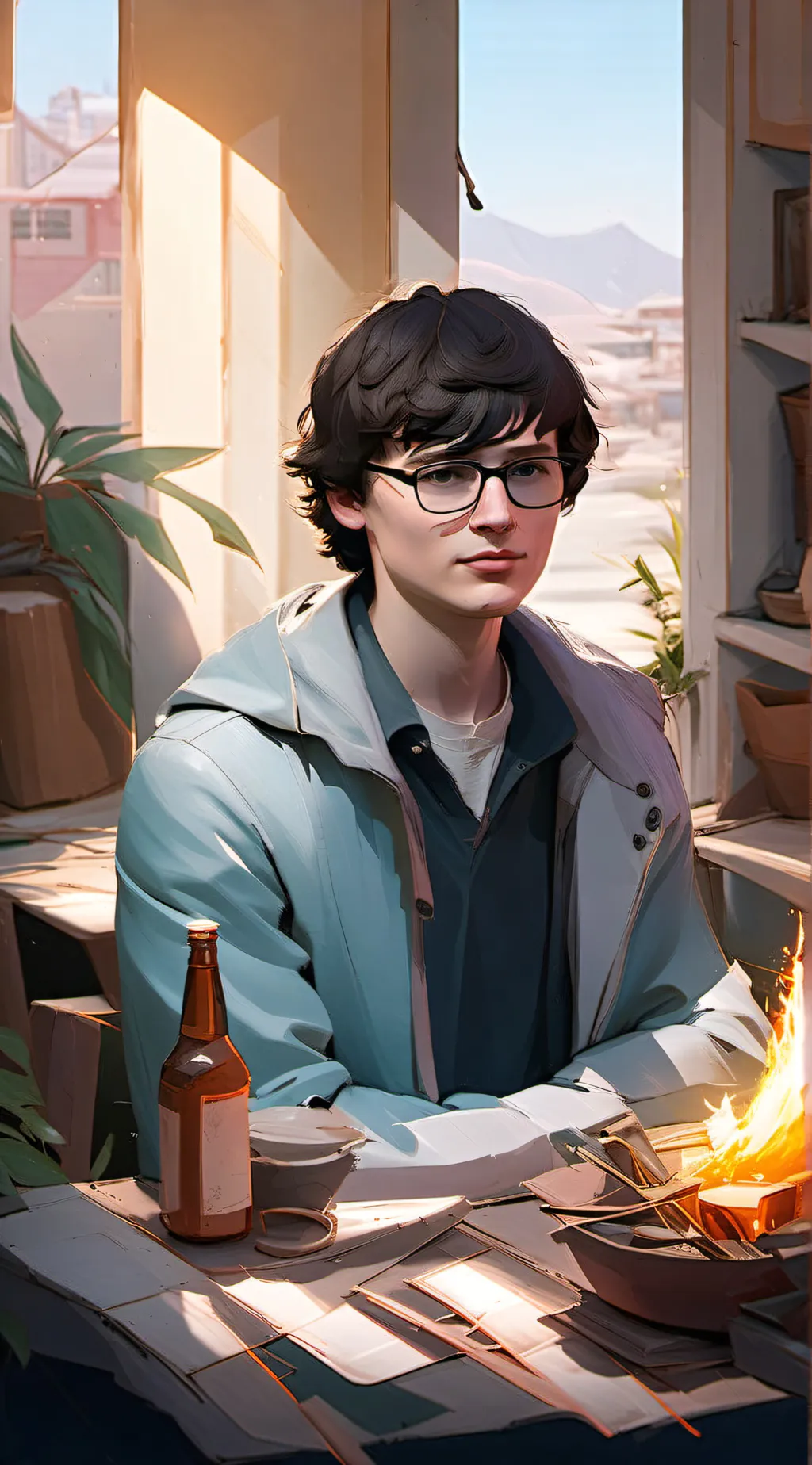 ai character: Richie background