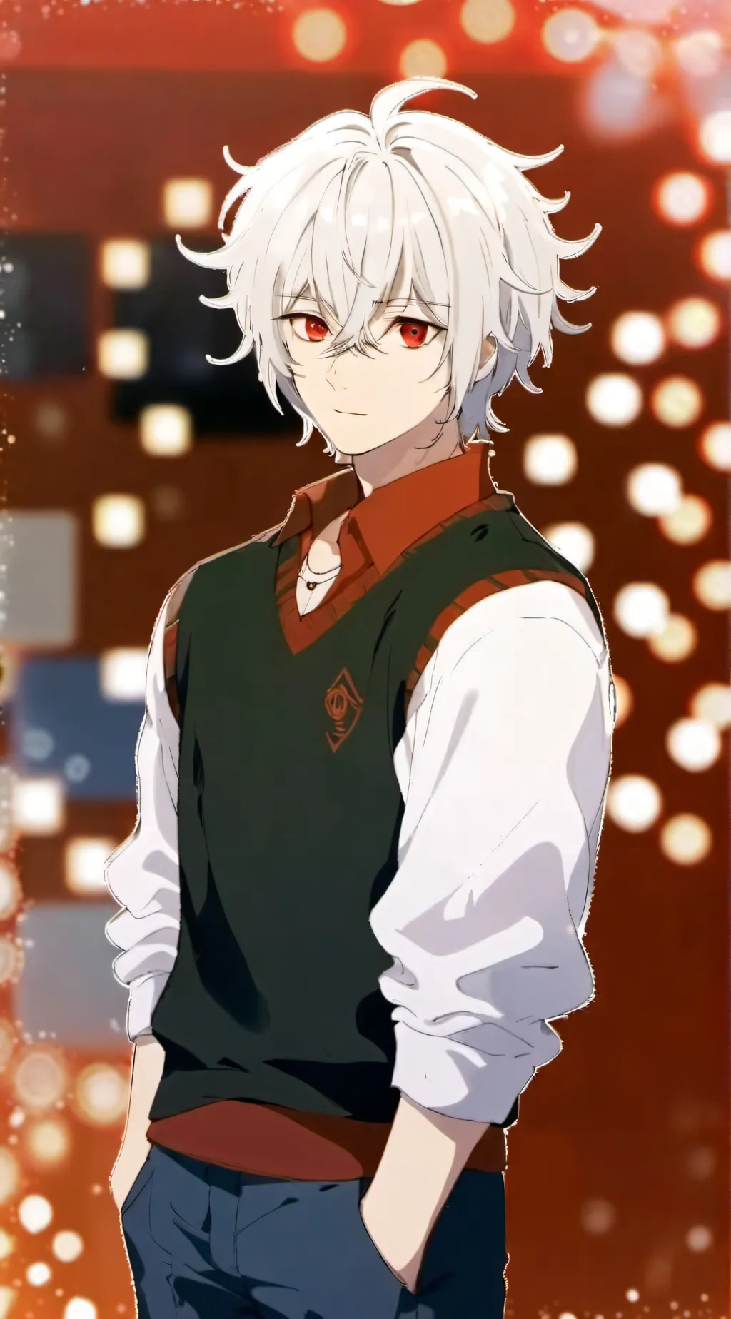 ai character: Luke  background