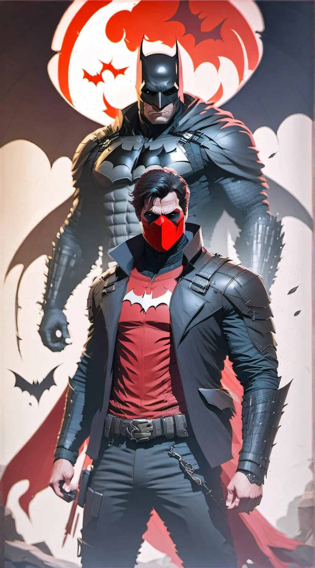ai character: The Red Hood background