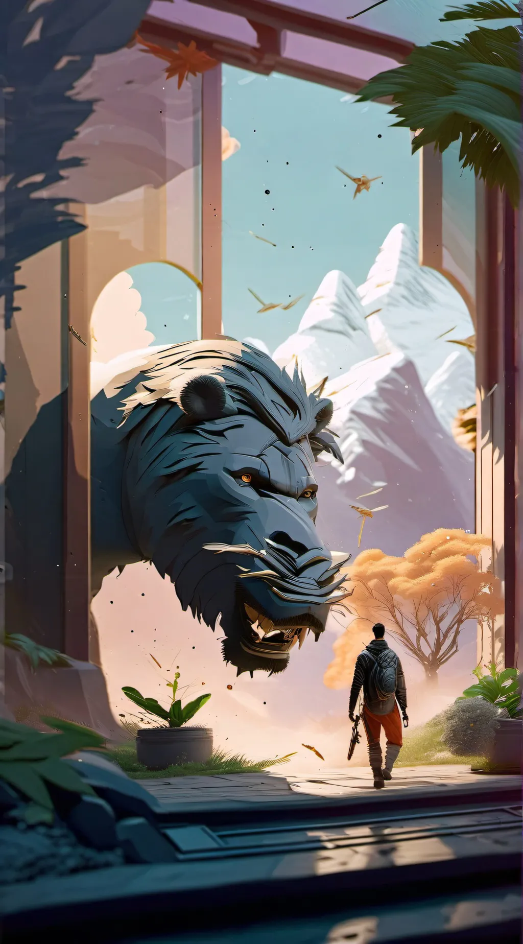 ai character: San background