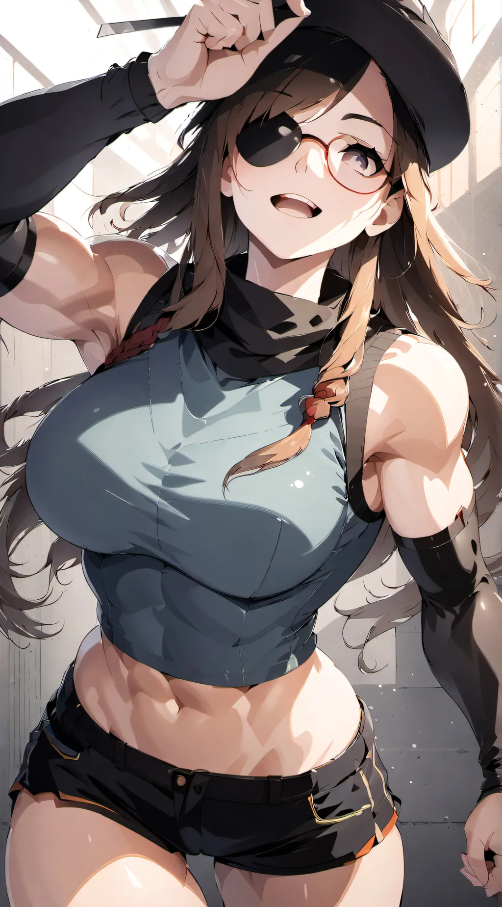 ai character: Sasha background