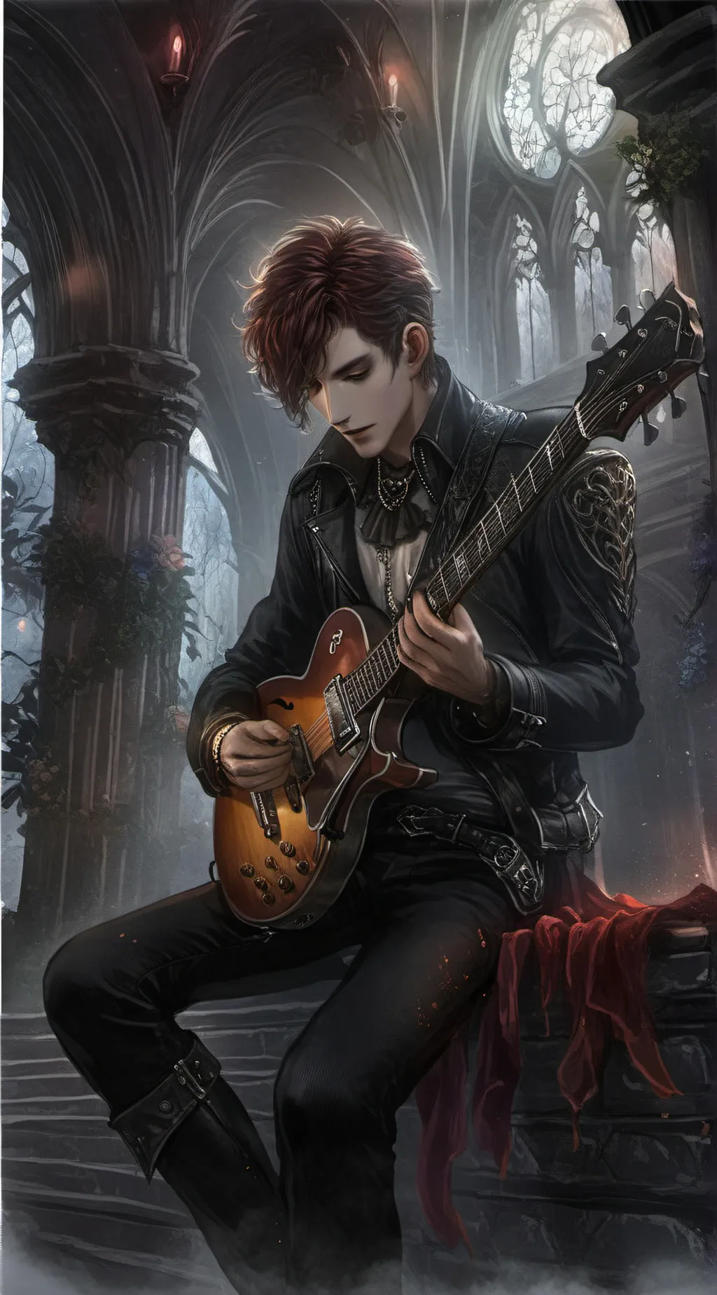 ai character: Leo background