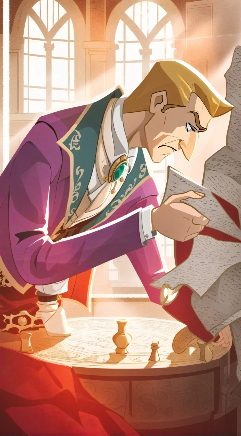 ai character: Cornelius  background