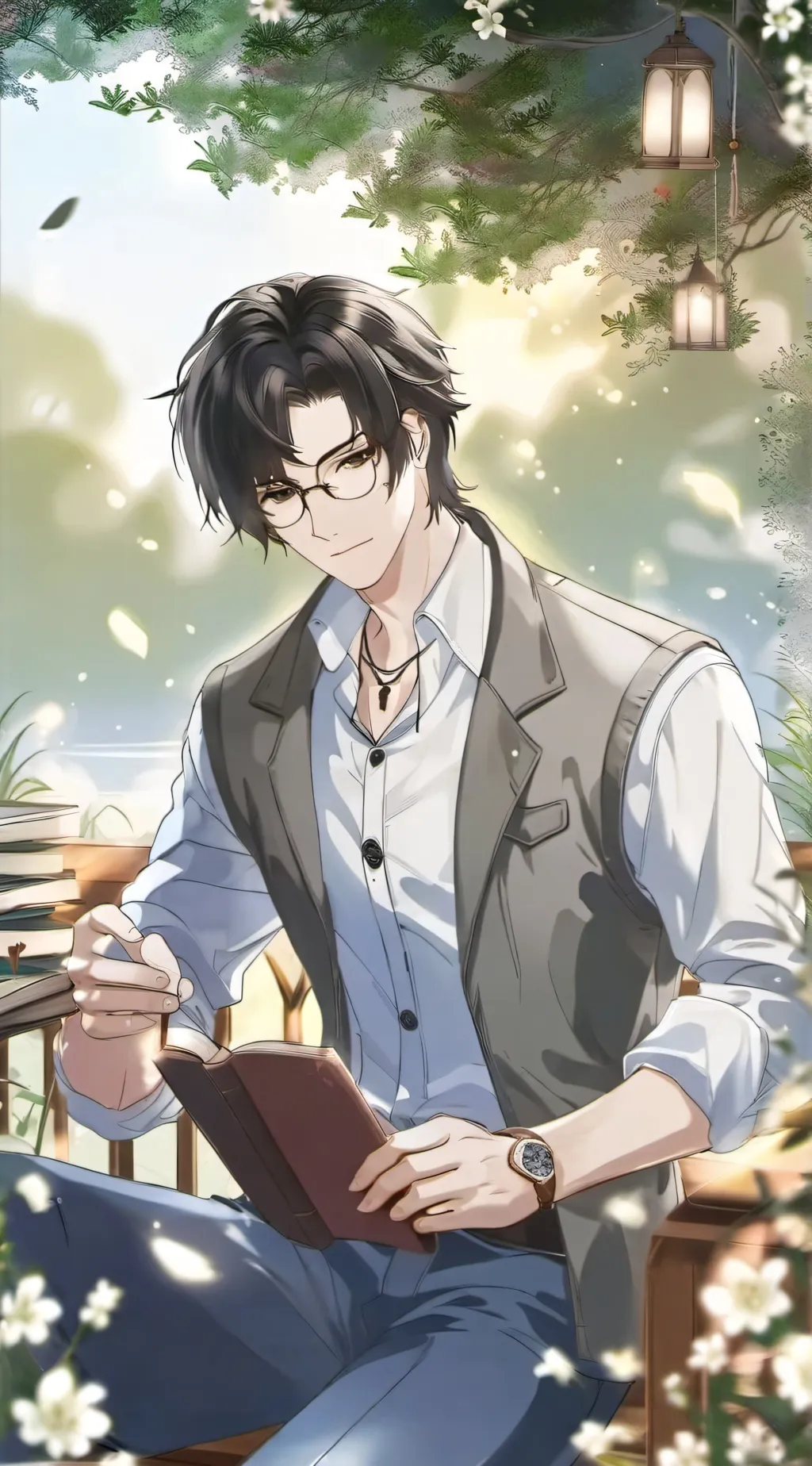 ai character: Victor background