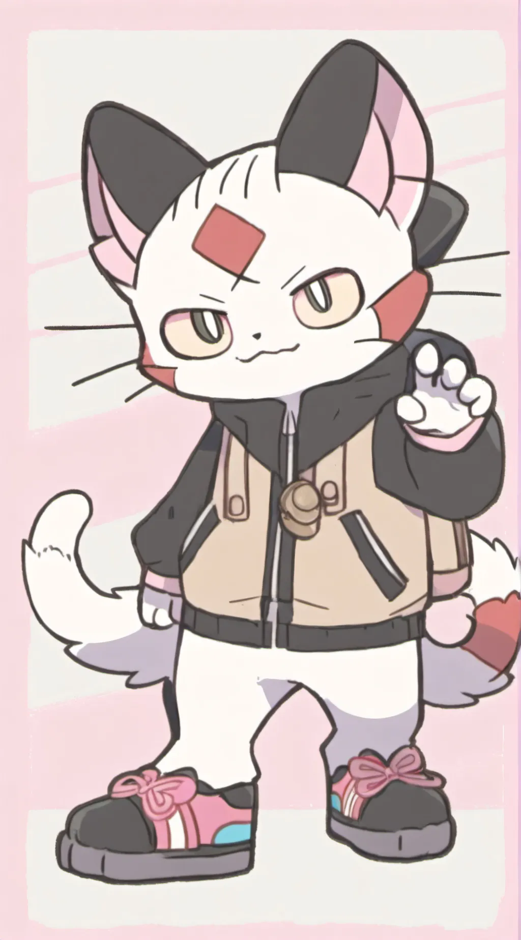 ai character: jinusenpai  background