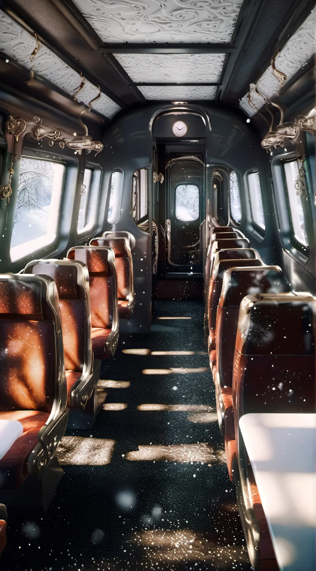 ai character: Toh train background