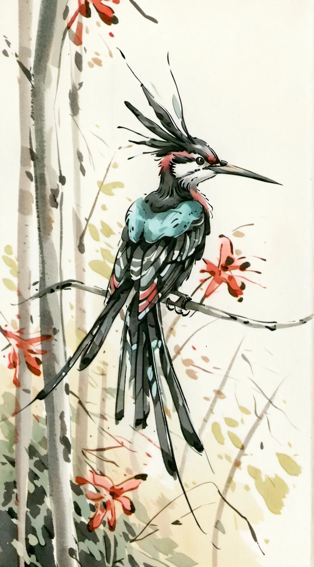 ai character: birdie background