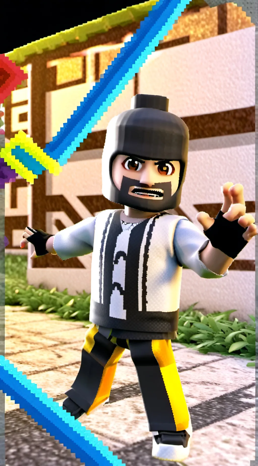 ai character: hacker  background