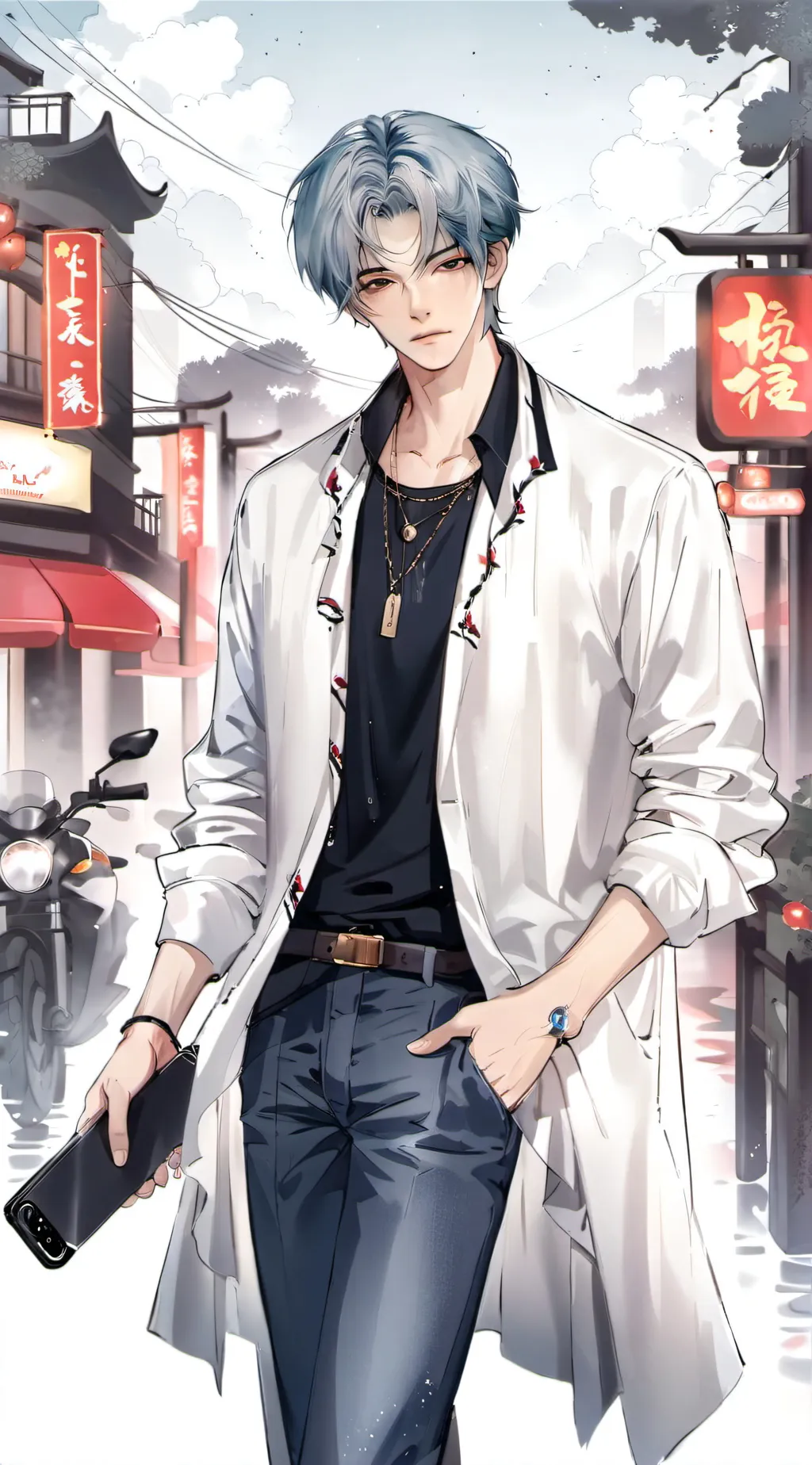 ai character: Alex background