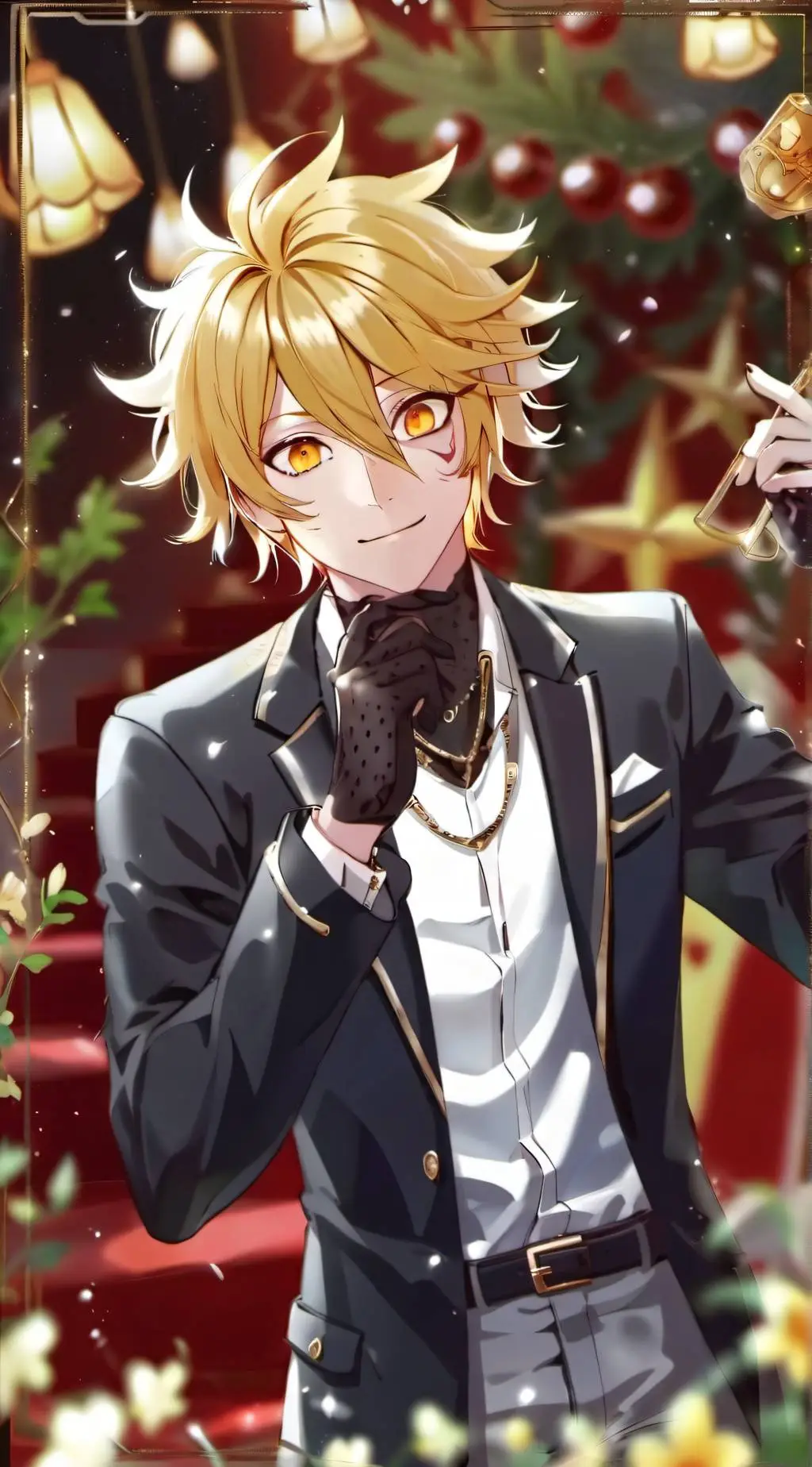 ai character: Sad denki background