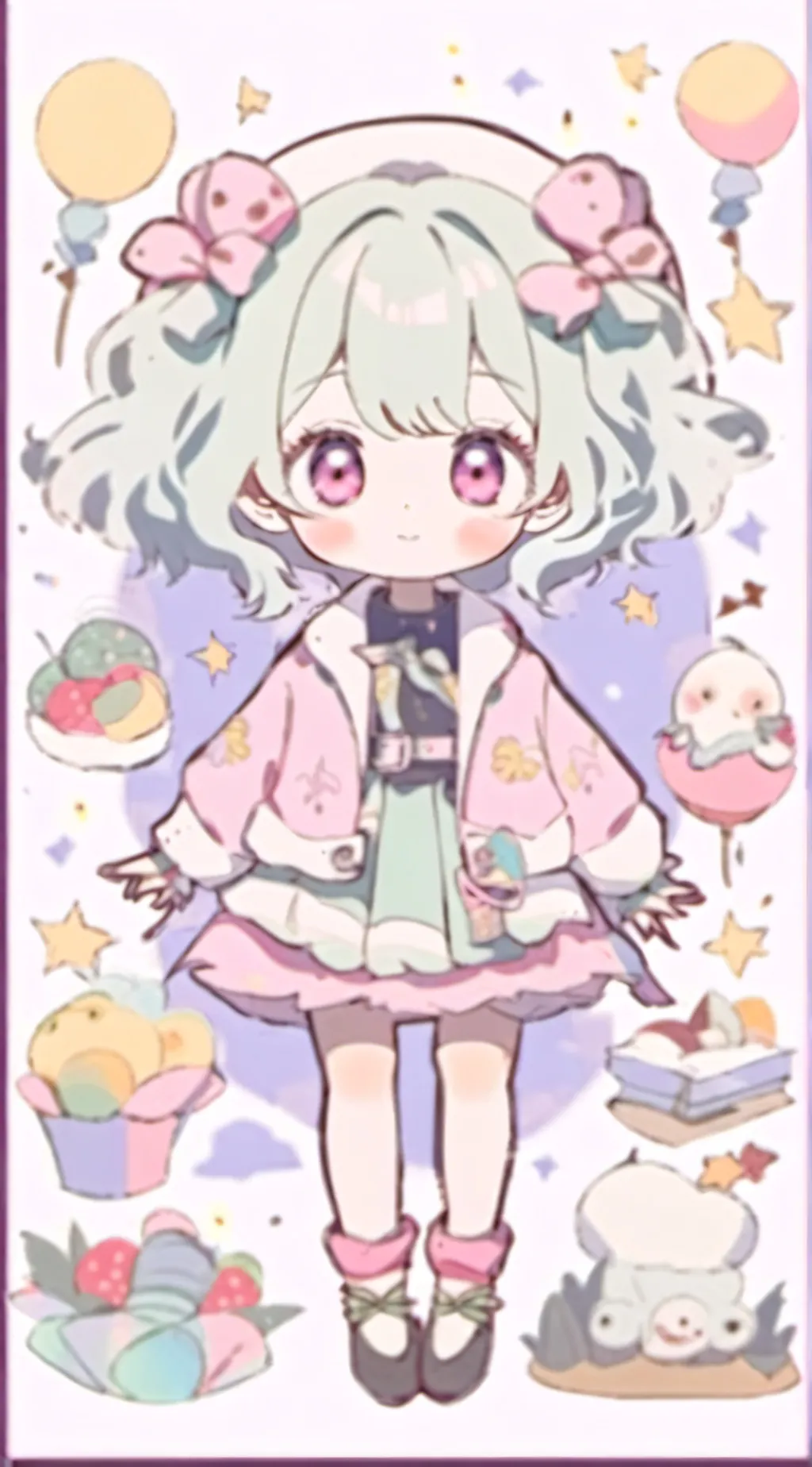 ai character: kasiee background