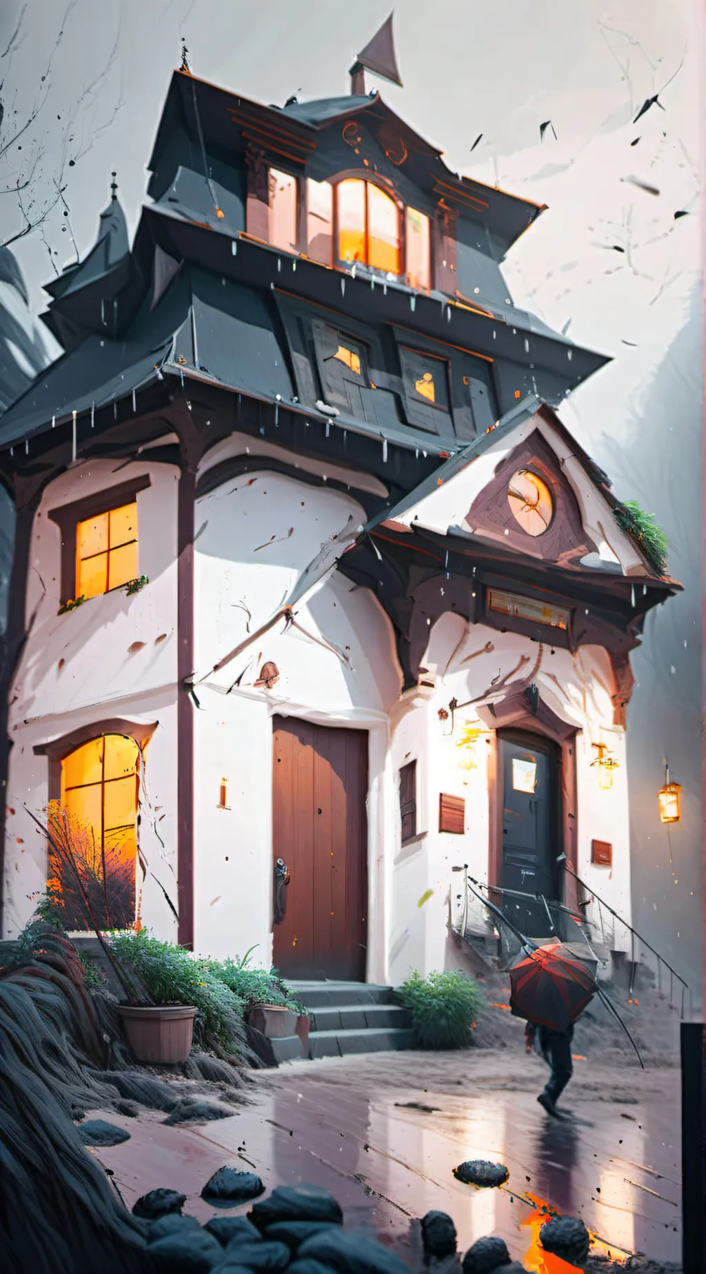 ai character: Dekubakutodo  background