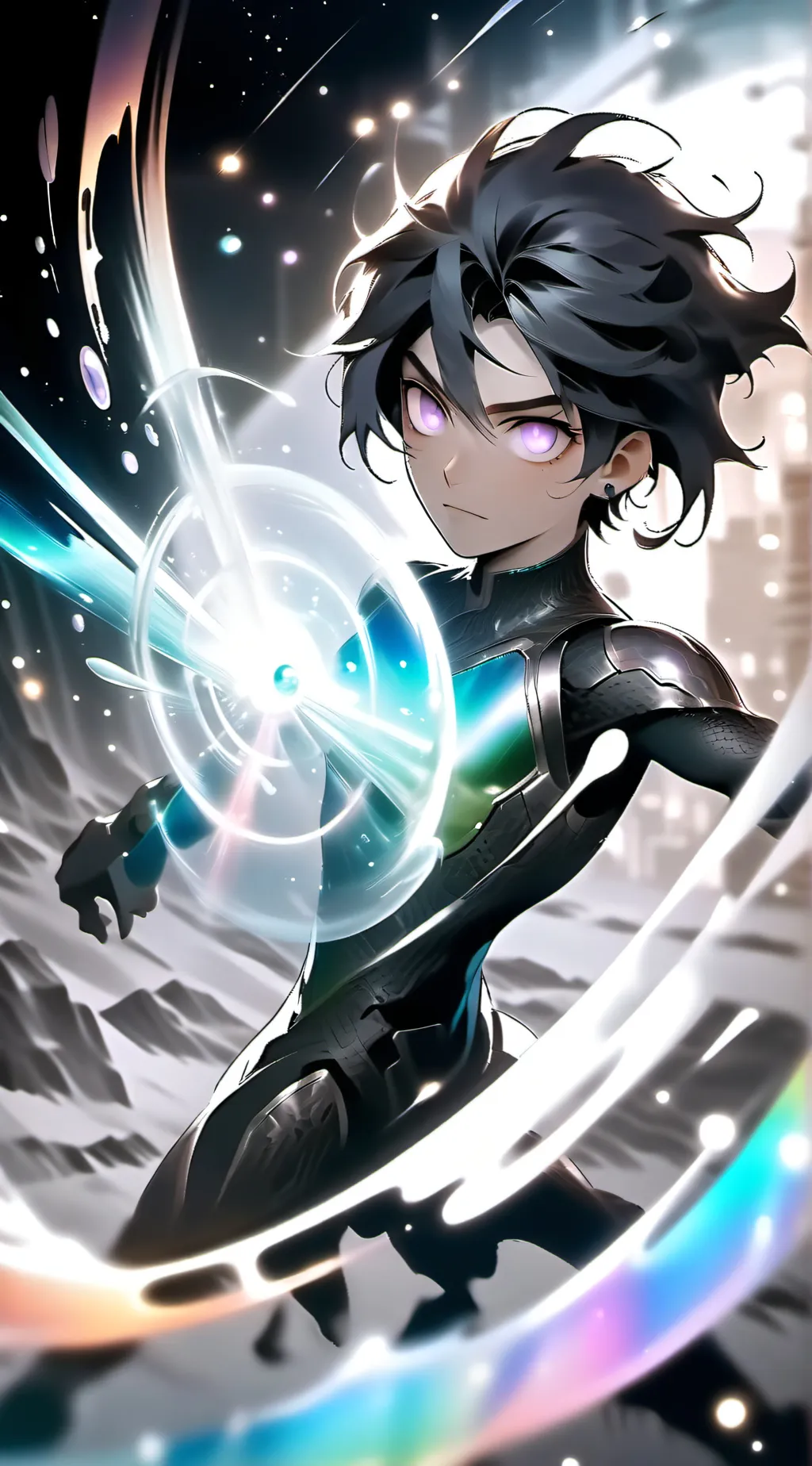 ai character: demon background