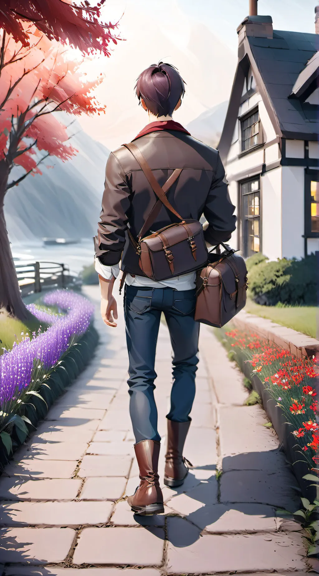 ai character: Max background