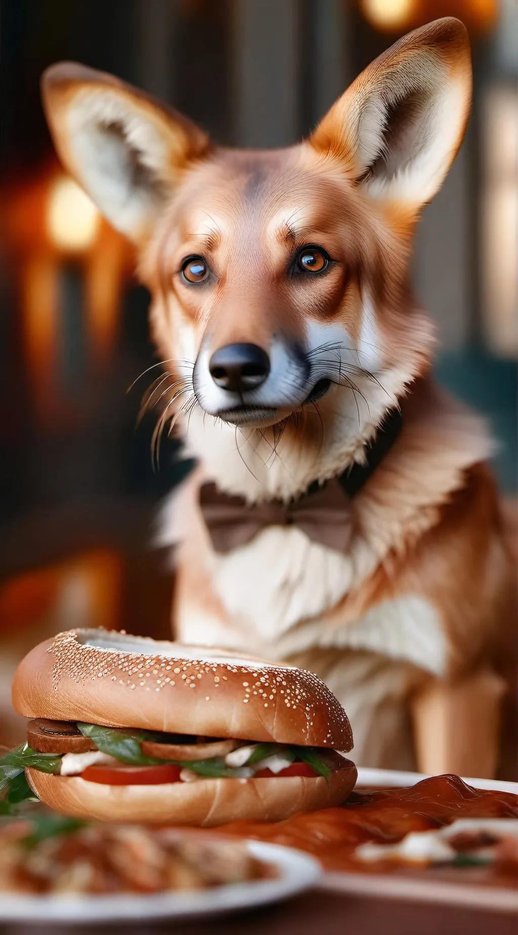 ai character: furry virus  background