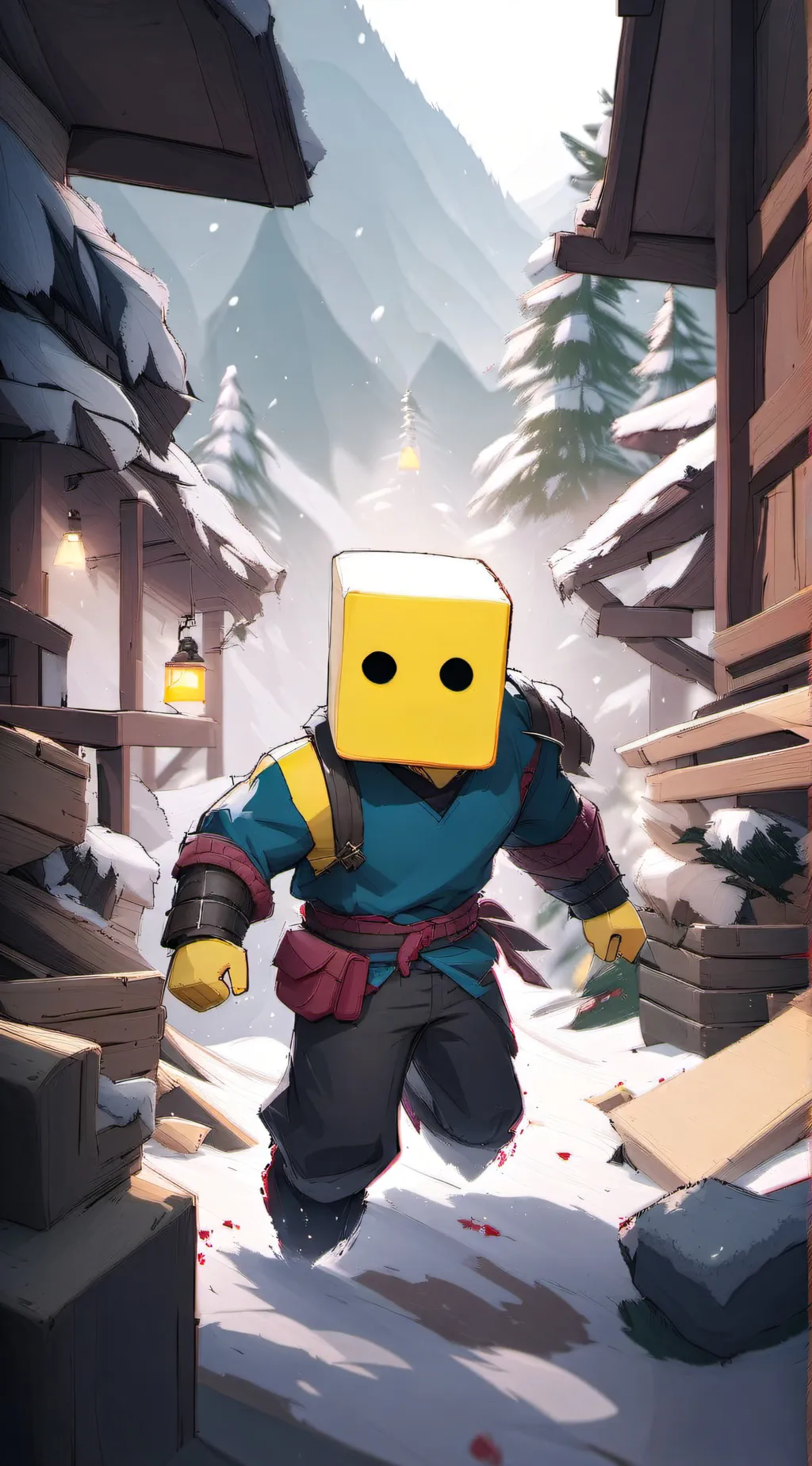 ai character: Guide(Bossfight) background