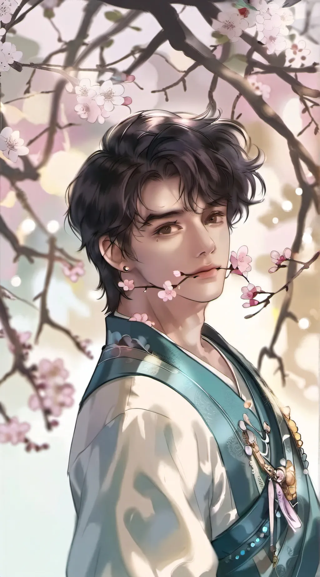 ai character: Mark  background