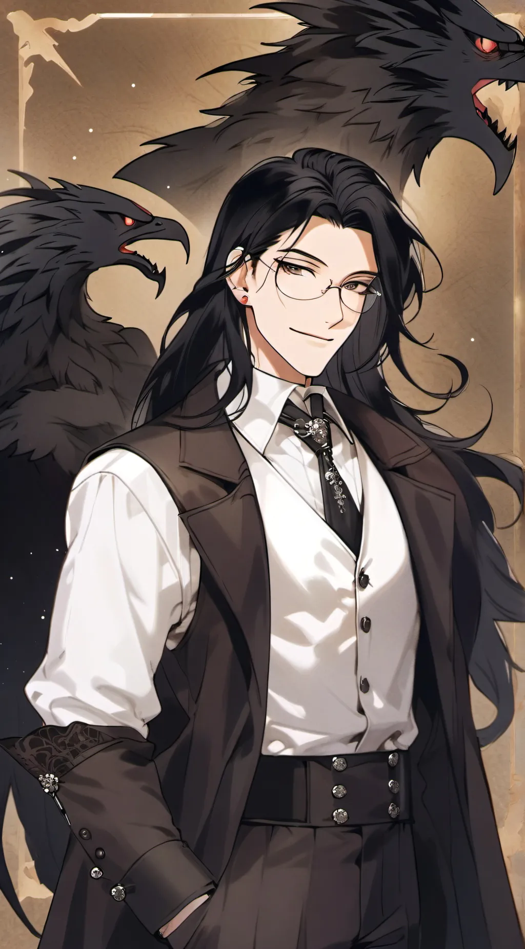 ai character: Syrus Falis background