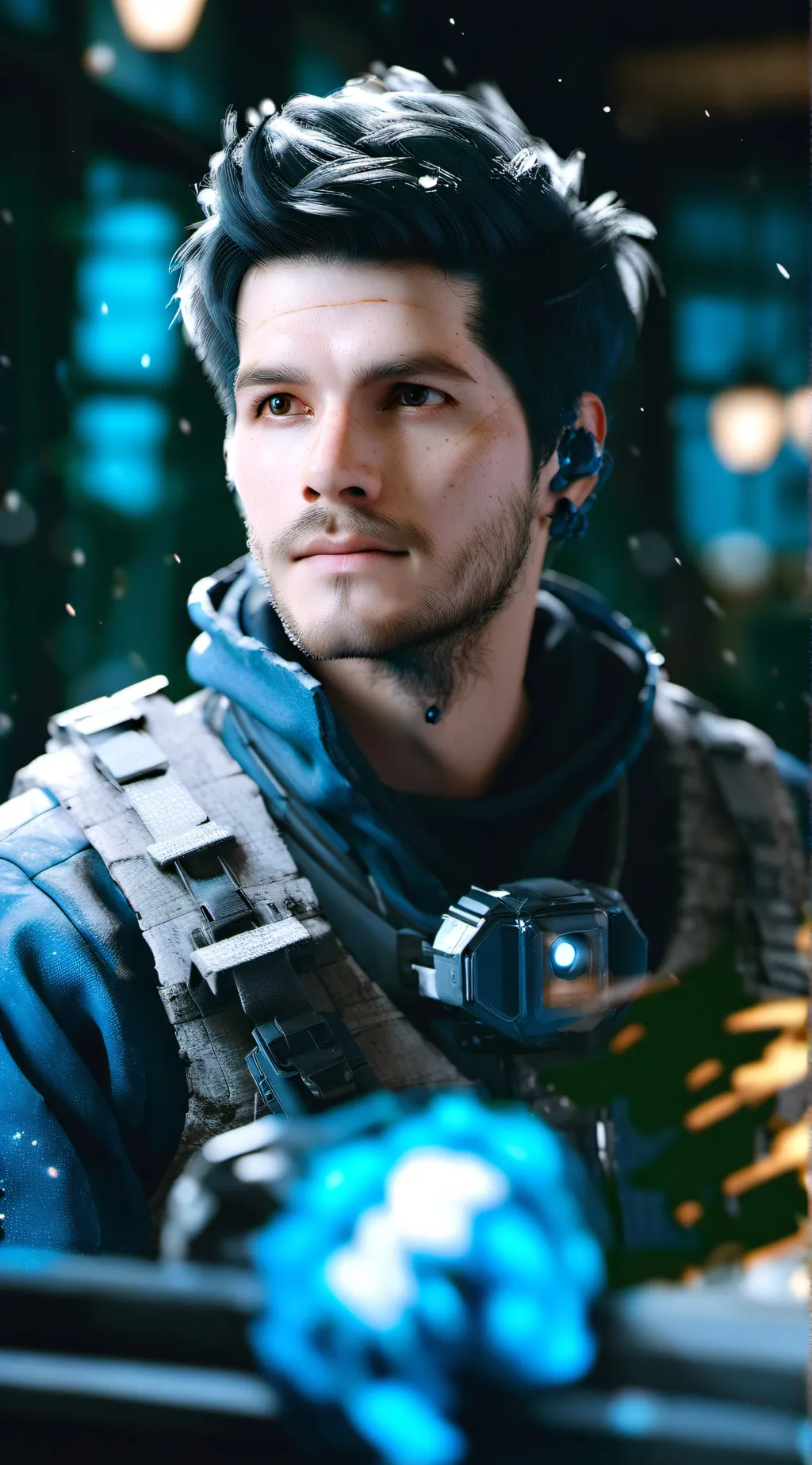 ai character: Ryan Traham background