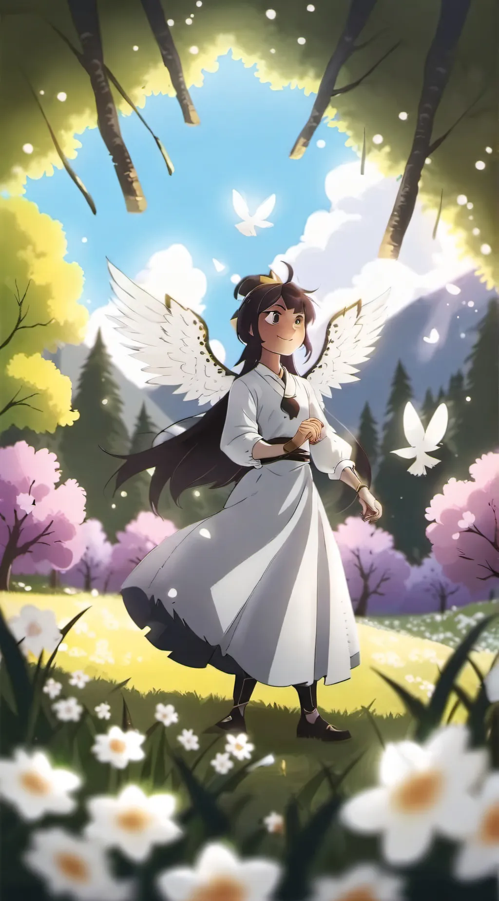 ai character: Luz noceda background